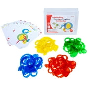 edxeducation Interlocking Rainbow Pebbles Combo Set