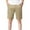 Khaki, variant on Men's Shorts Solid Colour Suit Shorts with Pockets Men's Summer Straight Casual Five Pants Size 29-40