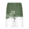 thumbnail image 5 of Thousandth Men's Swim Trunks with Compression Liner Casual Drawstring Quick Dry Shorts Classic Fit Tropical Beach Print Board Shorts Bathing Suits for Surfing, 5 of 8