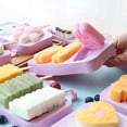 thumbnail image 1 of Silicone Ice Cream Mold Reusable Popsicle Molds Diy Homemade Cute Cart, 1 of 4