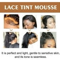 thumbnail image 6 of Lace Tint Melting Hair Lightweight & Blend Long Lasting and Gentle Formula Hair Color Styling Foam for Wigs Lace Frontal Wigs Natural Finish（60Ml） - Lace Wig Hair Mousse Light Brown, Hair, 6 of 8