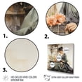 thumbnail image 3 of Designart "Beauty Asian Painting IV" Asian Floater Framed Wall Decor, 3 of 7