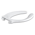 thumbnail image 2 of Kohler 4731-GC-0 KOHLER K- Stronghold Elongated Toilet Seat with Quiet-Close Check Hinge, White, 2 of 2