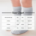thumbnail image 3 of ZQUUVOU Baby Toddler Grip Tube Socks Knee High Socks Solid Color Non Slip Socks Comfy Warm Floor Crawling Socks for Boys Girls Orange, 3 of 5