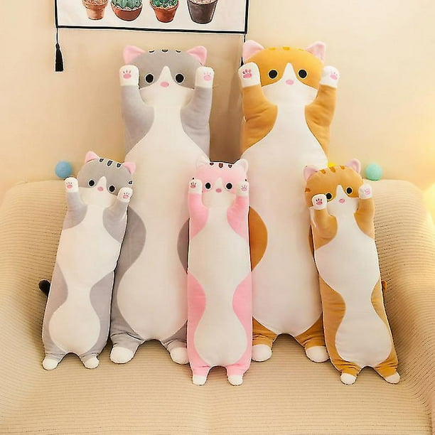 Linda almohada gato juguetes de peluche abrazando lindos juguetes de peluche gato almohada para ninos regalo 50 70cm Walmart en linea
