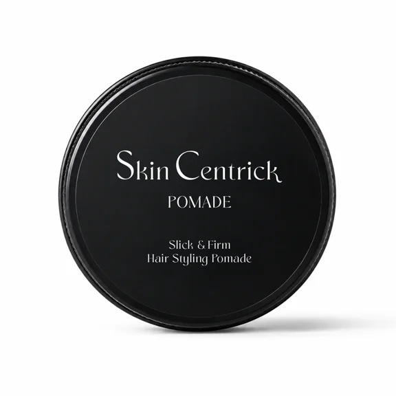 Skin Centrick Hair Pomade | Strong Hold Hair Styling Pomade | Argan Oil | Helps Control Frizz & Provides Long-Lasting Hold | 95 mL