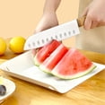 thumbnail image 1 of TIMIFIS Stainless Steel Flat Bottom Spoon Plastic Cutting Boards for Kitchen Dishwasher Safe Extra Large Cutting Board for Meat with Grooves Easy Grip Handle with Grinding Area Kitchen Gadgets, 1 of 8