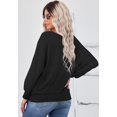 thumbnail image 4 of Women's Round Neck Contrast Stitch Sweater, 4 of 4