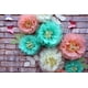 thumbnail image 4 of Fonder Mols - Flores de papel para decoraci&oacute;n de pared, tel&oacute;n de fondo de boda, arco, baby shower, cuarto de beb&eacute;, decoraci&oacute;n de pared (juego de Fonder Mols NA, 4 of 6