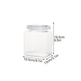 thumbnail image 2 of GadgetVLot Food Storage Box Transparent Whole Grains Flour & Sugar Moisture-Proof Press Airtight Lid Sealed Jar, 2 of 16