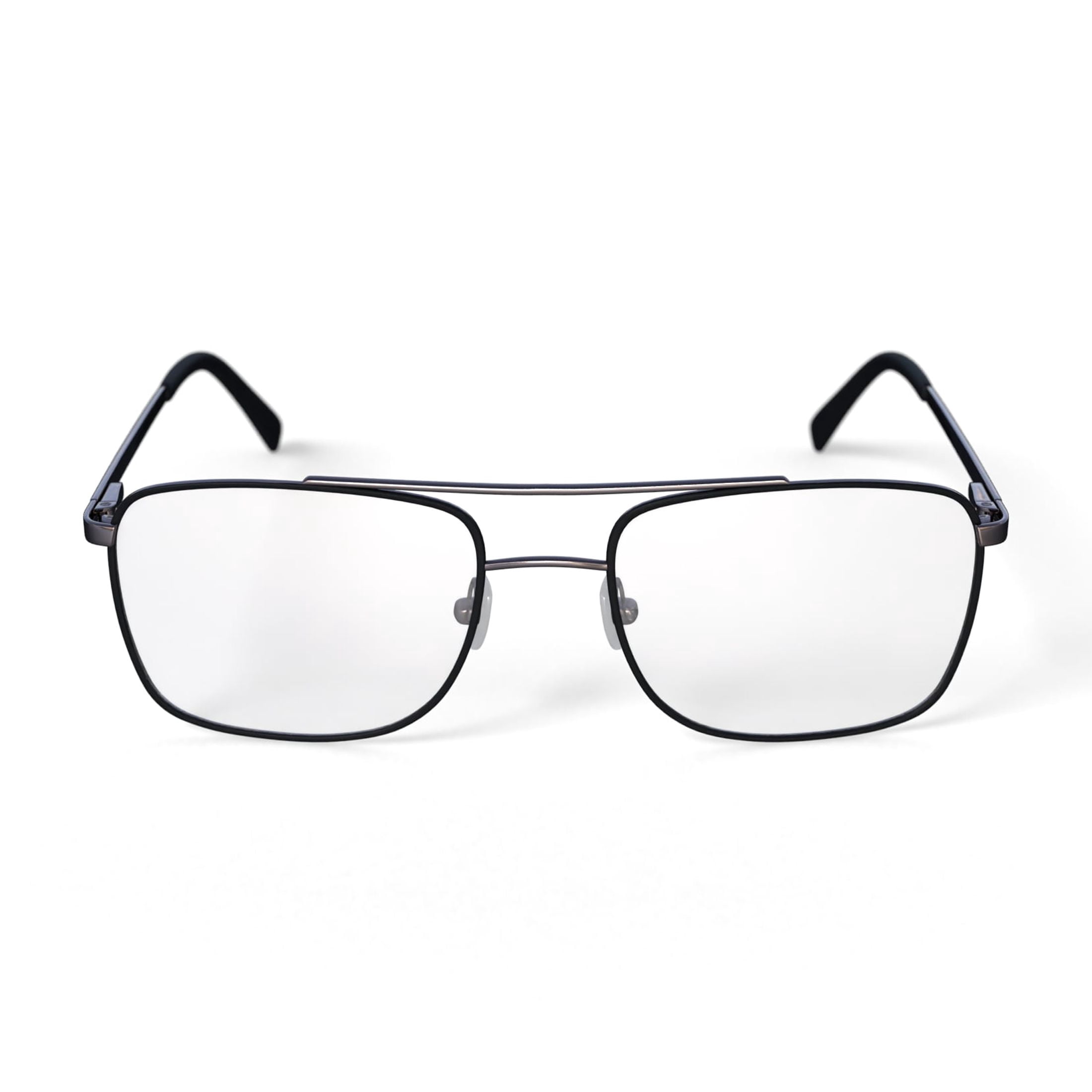 Reverb Men's RVMO5107 Prescription Eyeglasses with Case, Black Gold