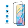 thumbnail image 3 of Dream Wireless  6.7 in. & 0.26 mm 2.5D Arcing Full Coverage Tempered Glass Protector for iPhone 12 Pro Max, Black, 3 of 6