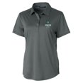 thumbnail image 2 of Women's Cutter & Buck Gray UNC Wilmington Seahawks Prospect Textured Stretch Polo, 2 of 3