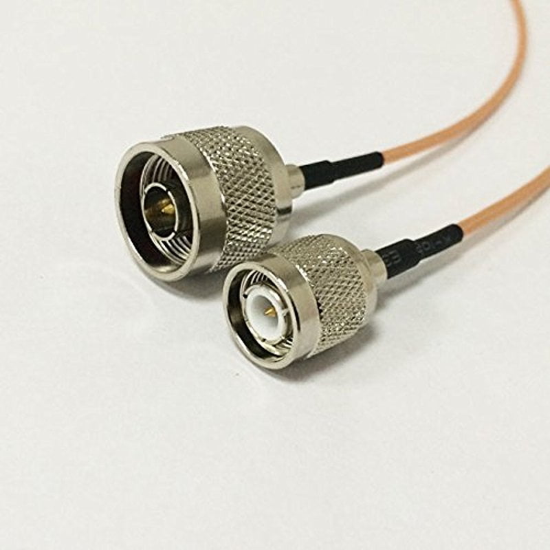 Wifi antenna extension cable adapter N type male to TNC male connector