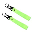thumbnail image 1 of Uxcell 2Pcs Llavero de Motocicleta Multifuncional, Etiqueta de Jet, Llavero de Coche con Anillo de Metal, Accesorios para Motocicleta, Verde, 1 of 7