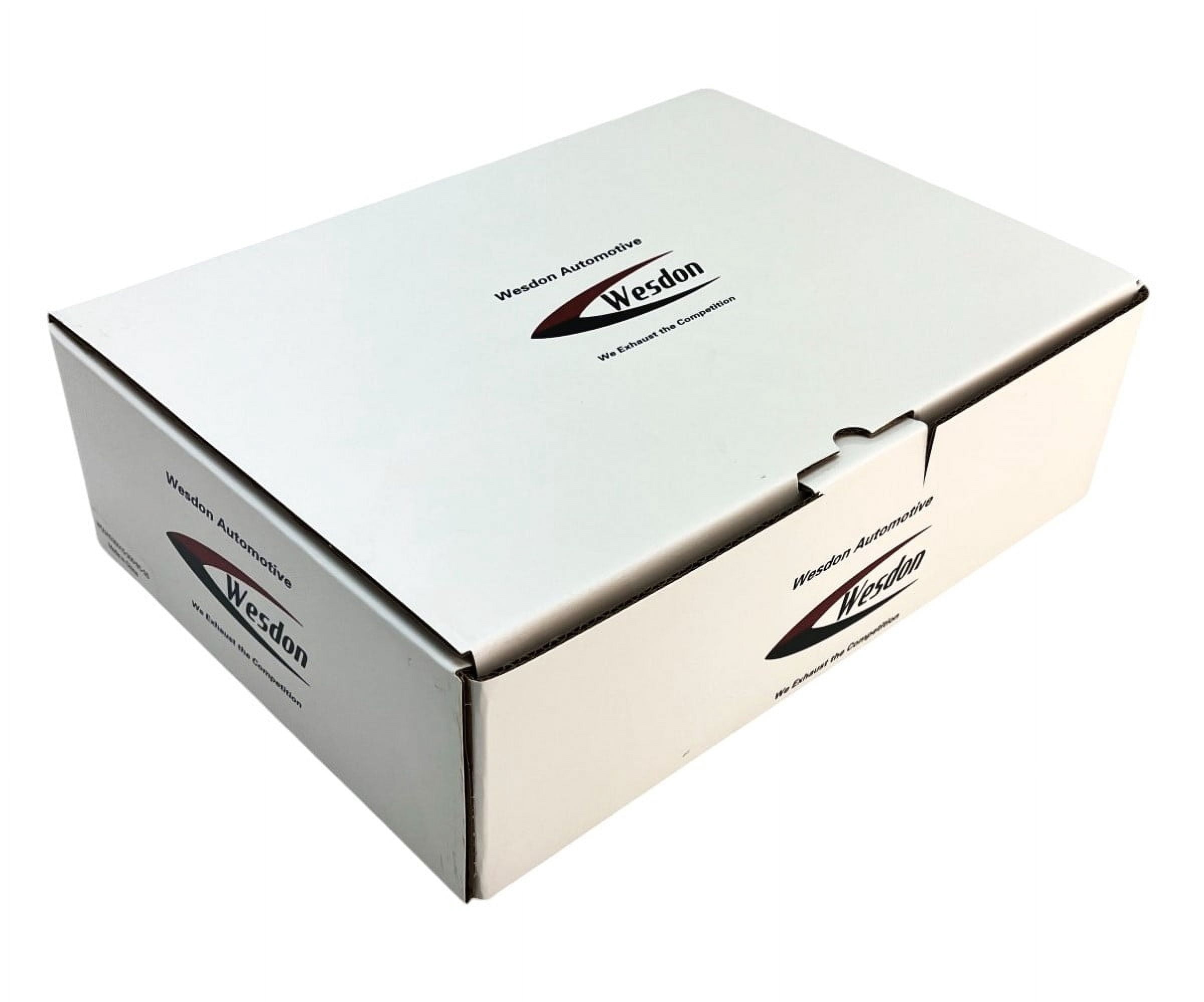 Exhaust Y Pipe 2.25 Single Inlet to 2.25 Dual Outlets WYP-225 Steel Wesdon Exhaust Y Pipe