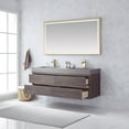 thumbnail image 7 of Miseno Mv703160m Palencia 60" Free Standing Double Basin Vanity Set - North Carolina Oak, 7 of 7