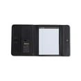 thumbnail image 6 of Professional Tri-Fold Padfolio w/Calculator Writing Pad, Vinyl, Black, 6 of 6