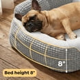 thumbnail image 5 of Veehoo Cute Small Dog Bed, Orthopedic Waterproof Pet Beds for Small Dogs, High Back Non-Slip Bottom and Egg-Crate Foam Puppy Couch Sofa with Washable Removable Cover, 24", 5 of 10