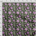 thumbnail image 4 of oneOone Polyester Spandex Dark Green Fabric Floral Sewing Craft Projects Fabric Prints By Yard 56 Inch Wide, 4 of 4