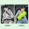 thumbnail image 3 of Pillow for Car Seat Belt Pillow Cute Rabbit Shoulder Pad Auto Accessory Neck Cushion Protector and Sleeping for Travel Comfort, 3 of 3