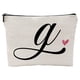 thumbnail image 1 of Bolsa de maquillaje You Send Love: estuche organizador de artículos de tocador de viaje con cierre de cremallera, ideal para guardar cosméticos para mujeres y amigas, regalo perfecto para viajes y, 1 of 5