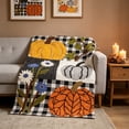 thumbnail image 6 of Sahpxhe Halloween Throw Blanket Decorations Indoor,Simple Soft Harvest Blanket for Bedroom Couch Warm Rest Cover, 6 of 6