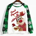 thumbnail image 4 of Sudadera de Cuello Redondo de Navidad Para Mujer Moda Casual Manga Larga Estampado Tops Blusa Odeerbi ODB196801, 4 of 5