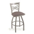 thumbnail image 2 of XL 820 Contessa 36" Swivel Extra Tall Bar Stool with Black Wrinkle Finish and Canter Bordeaux Seat, 2 of 7