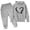 j160-Grey, variant on LIIPEE Autumn Winter Outfit Sets For Girls Heart Print Long Sleeve Oversized Pullover Hoodies Solid Color Sweatpants 2 Piece Set Kids Casual Comfortable Cute Outfits,5-6 Years