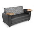 thumbnail image 2 of OFM Social Seating Guest Couch with Double Tablet, 2 of 5
