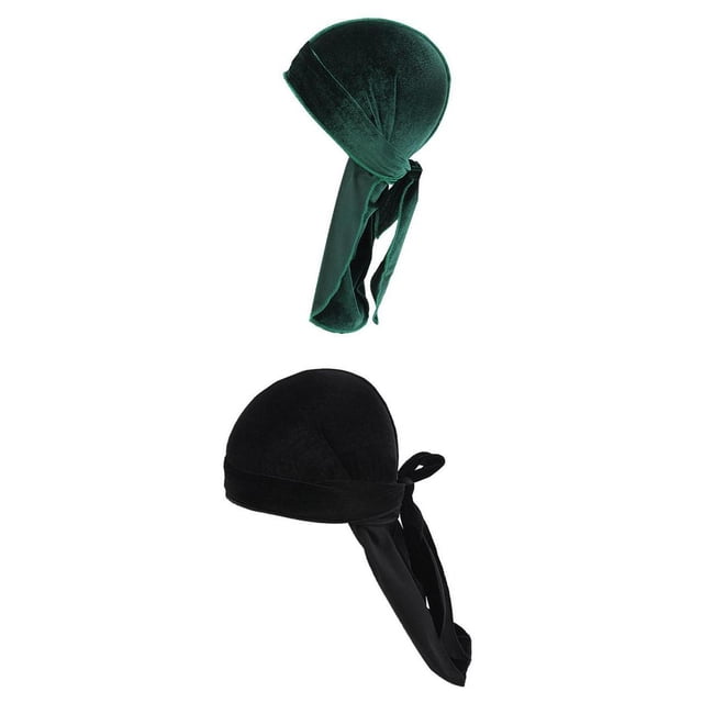 Sombrero de bandana de de moda de 2 piezas Gorro de gorro de quimio