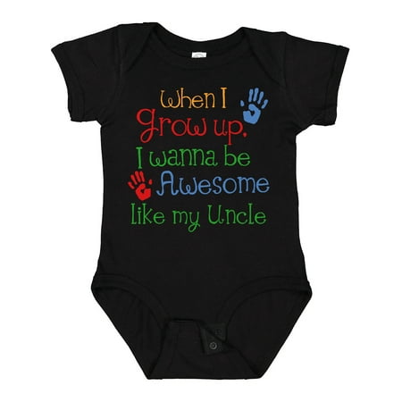 

Inktastic Awesome Like My Uncle Gift Baby Boy or Baby Girl Bodysuit