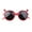 Red, variant on Kids Sunglasses Cute Sunglasses Children Eyeglasses Cute Baby Rabbit Ears Sun Glasses Boys Girls Kids Sunglasses Party Accessories