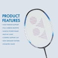 thumbnail image 3 of YONEX Muscle Power 22 Light Badminton Racquet, Black Blue, 3 of 7
