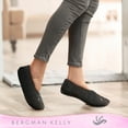 thumbnail image 6 of Bergman Kelly Fuzzy Slippers for Women, Super Soft Indoor Comfy & Cozy House Shoes W/ Anti-Skid Sole (Furry Collection), 6 of 12