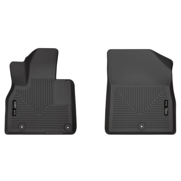 Husky Liners 15241 Weatherbeater Floor Mats Fit 2020-2025 Kia Telluride - Front - Black - 2 Pc