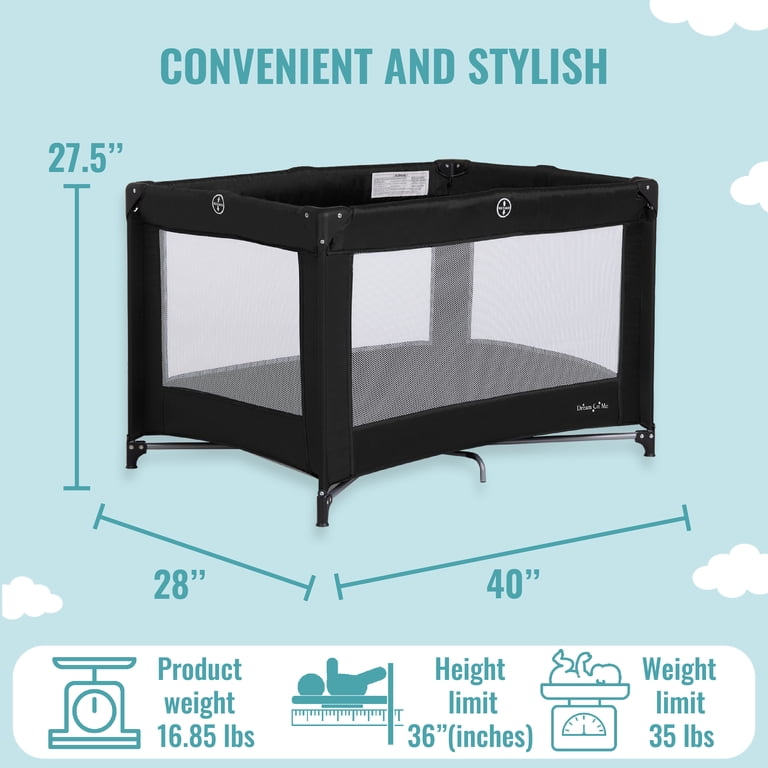 Dream On Me Nest Portable Play Yard with Carry Bag photo 2