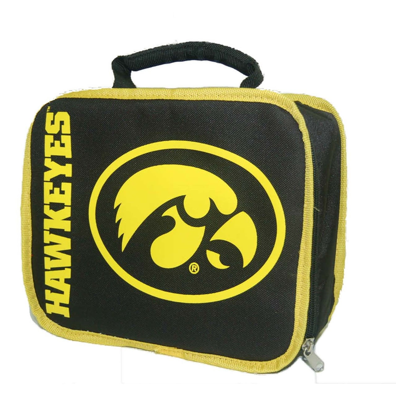 Iowa Hawkeyes Sacked Lunch Box Black