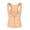 Beige, variant on KIWI RATA Men’s Neoprene Workout Vest Zipper Closure Body Shaper Sauna‑Style Compression Waist Trimmer For Core Support Fitness Training Corset Tank Top