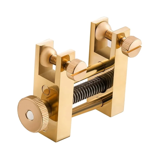 Abrazadera de borde de violín, herramienta de precisión de latón para luthier, para reparar grietas en instrumentos. Estilo A