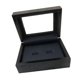 thumbnail image 1 of Caja Expositora de Anillos para Almacenar Y Proteger Anillos de Campeón con Diseño Elegante de Madera Y Forro de Cuero Sintético Adecuada para Regalos 2 hoyos, 1 of 9