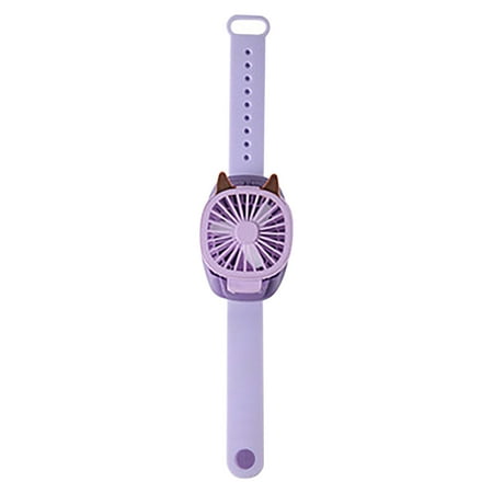 

GiliGiliso Clearance Portable Fan Ultra-Quiet Third Gear Speed Electric Mini Watch Fan