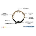 thumbnail image 2 of Herm Sprenger Curogan Prong Collar with QR Buckle, 2 of 7