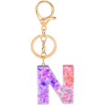 thumbnail image 1 of Letter Keychain,26 Letters A-Z Decorative Letter Keychain,Name Keychain for Women Girls Men Teenager Gift, 1 of 2
