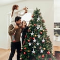 thumbnail image 3 of PTOOTP 18-Piece Star Christmas Tree Toppers Set Holiday Decorations for Xmas Tree Ornaments, 3 of 8