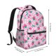 thumbnail image 2 of Disketp Cherry Strawberry Mochila Estampada para Hombre y Mujer – Mochila Ligera Clásica con Múltiples Bolsillos para Universidad, Trabajo y Viajes-One Size, 2 of 5