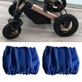 thumbnail image 4 of 2x Stroller Wheel Cover, Pram Wheel Covers, Classic Protector Cover, Dustproof Tire Covers, for Pushchair Baby Carriage Wheelchair Accessories ,, 4 of 7