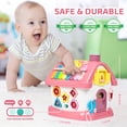 thumbnail image 3 of Marstone Toys for 1+ Year Old Girl Gifts, 8-in-1 Montessori Toddler Toys House with Learning and Playing, Christmas and Birthday Gifts for Kids Aged 1-2, 3 of 8
