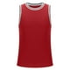 thumbnail image 5 of pstuiky Camiseta sin mangas para hombre, Camiseta de cuello redondo sin mangas de malla de color liso para hombre Tops elegantes para mujer xl, 5 of 6